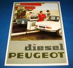 Autofolder Peugeot Diesel 204 504 GL ZGAN, Boeken, Auto's | Folders en Tijdschriften, Ophalen of Verzenden, Zo goed als nieuw