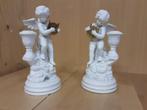 Set van 2 prachtige kandelaars "Amorini Di Pompei", Overige materialen, ., Ophalen of Verzenden, Zo goed als nieuw