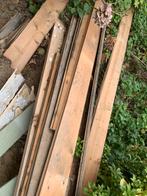 Oude vloerplanken 22mm - 4-6m2 - Gratis af te halen!, Doe-het-zelf en Verbouw, Hout en Planken, Ophalen, Gebruikt, Minder dan 25 mm