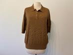 Nieuw Six Ames bruin polo trui-top – maat L (viscose), Kleding | Dames, Bruin, Verzenden, Maat 42/44 (L), Nieuw