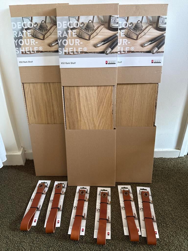 3x XS2 Barkline Plank met leren riemen - Nieuw, Ophalen, Nieuw