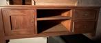 TV meubel Teak, Huis en Inrichting, Kasten | Televisiemeubels, Ophalen, Gebruikt, 100 tot 150 cm, Teakhout