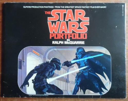 Zeldzaam - Star Wars portfolio - Ralph McQuarrie - 1977, Verzamelen, Star Wars, Zo goed als nieuw, Actiefiguurtje, Ophalen of Verzenden