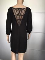 D201 VILA: maat L=40 zwart fijn-gebreid jurkje jurk kant, Kleding | Dames, Jurken, Maat 38/40 (M), Zwart, Vila, Ophalen of Verzenden