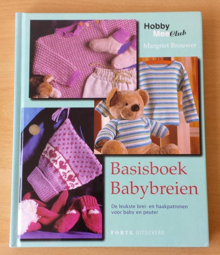 Breien - Basisboek Babybreien - Margriet Brouwer - 2005, Hobby en Vrije tijd, Breien en Haken, Gebruikt, Breien, Patroon of Boek