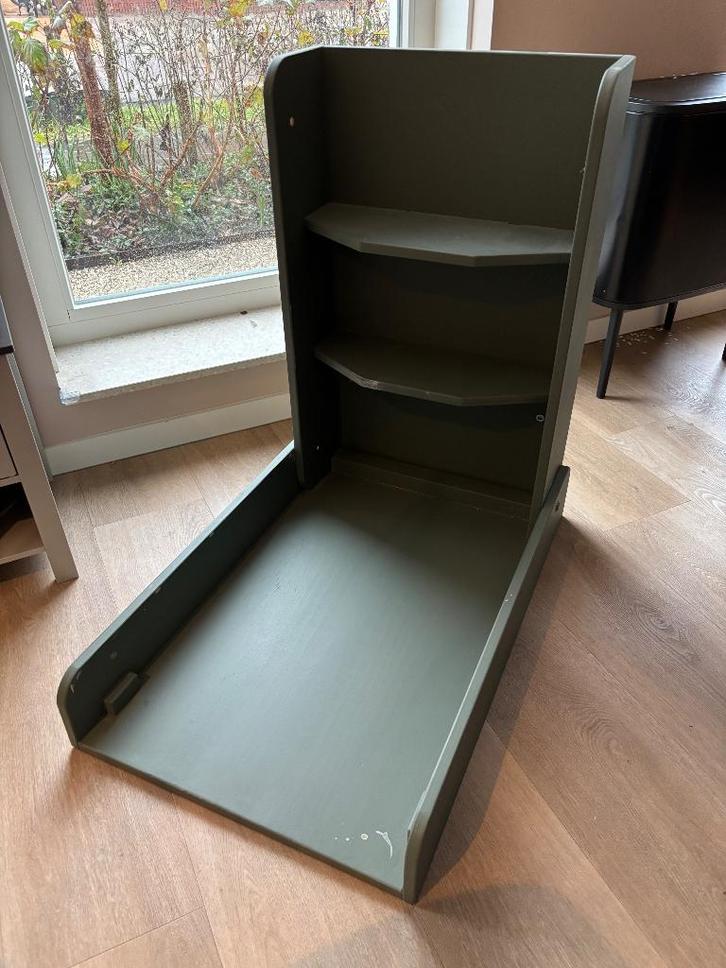 Opklapbare wandcommode verticaal, Kinderen en Baby's, Kinderkamer | Commodes en Kasten, Gebruikt, Commode, Minder dan 90 cm, Minder dan 75 cm