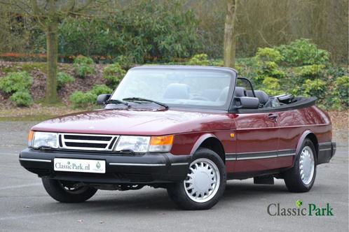 Saab 900 i cabriolet (bj 1993), Auto's, Oldtimers, Bedrijf, Te koop, Lederen bekleding, Open dak, Saab, Benzine, Cabriolet, Handgeschakeld