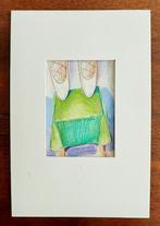 Peter van Poppel - Werk op Papier, Antiek en Kunst, Ophalen of Verzenden