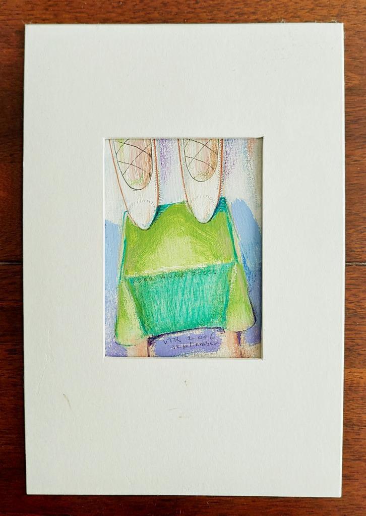 Peter van Poppel - Werk op Papier, Antiek en Kunst, Kunst | Tekeningen en Foto's, Ophalen of Verzenden