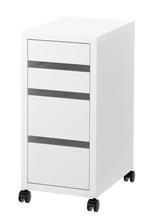Ladeblok Ikea Micke, Ophalen, Minder dan 50 cm, Zo goed als nieuw, 3 of 4 laden