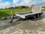 Hulco Terrax-2 machinetransporter aanhanger 300x150cm 3000KG, Auto diversen, Aanhangers en Bagagewagens, Ophalen, Zo goed als nieuw