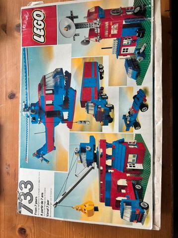 Legoset 733 - universele bouw set beschikbaar voor biedingen