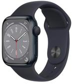 Apple Watch 8 41mm Cellular  Midnight alu, Sieraden, Tassen en Uiterlijk, Smartwatches, Ophalen, Zwart, IOS, Zo goed als nieuw