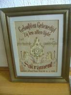 sacrament afbeelding in moie lijst, Ophalen, Gebruikt, Overige typen, Christendom | Katholiek