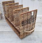 Riviera maison rattan bureau organizer, Ophalen of Verzenden, Zo goed als nieuw