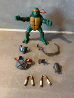 Tmnt Turtles: Fightin' Gear Michelangelo 2003 playmates toys, Ophalen of Verzenden, Gebruikt