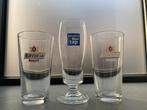 3 oude Bavaria glazen, Verzamelen, Biermerken, Ophalen of Verzenden, Gebruikt, Glas of Glazen, Bavaria