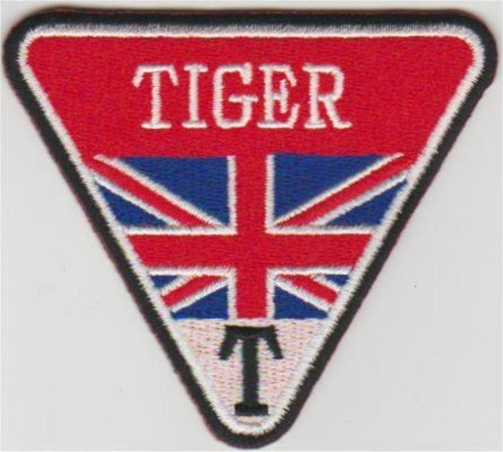 Triumph Tiger stoffen opstrijk patch embleem #30, Motoren, Accessoires | Overige, Nieuw, Ophalen of Verzenden
