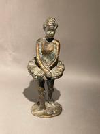 Brons figurine ballerina Siem wardenaar 18 cm, Antiek en Kunst, Antiek | Koper en Brons, Ophalen of Verzenden, Brons
