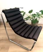 Vintage Bauhaus Boudins Lounge Chair, Michel Boyer 70s, Ophalen, Gebruikt, ., .