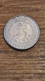 Suriname - 25 Cent 1976 (D3), Ophalen, Zuid-Amerika, Losse munt