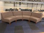 Modulaire halfronde bank / Loungebank / kantoorbank, Huis en Inrichting, Banken | Bankstellen, Ophalen of Verzenden, Gebruikt