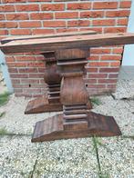 landelijke kloostertafel poten /  robuste tafel /eettafel, Antiek en Kunst, Ophalen