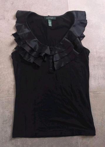 Ralph Lauren ruffle top ZGAN maat 36 / S  beschikbaar voor biedingen