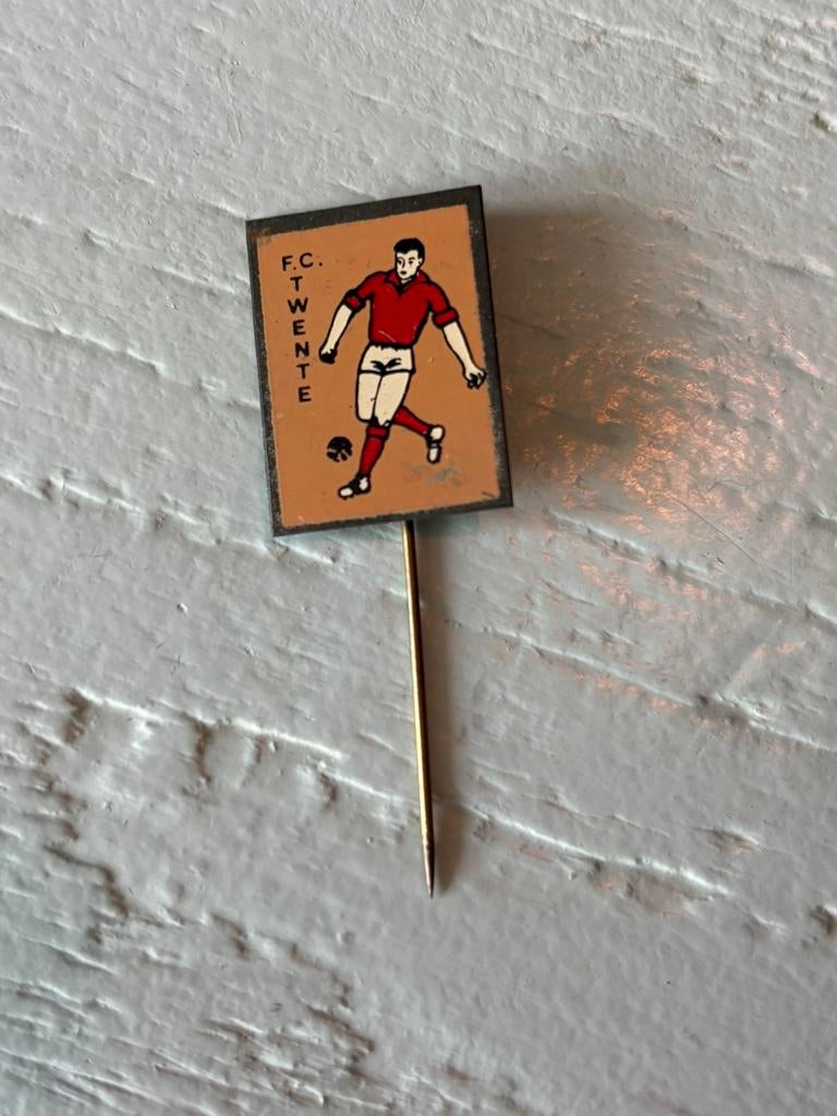 F.c. Twente pin. Retro, Ophalen of Verzenden, Gebruikt