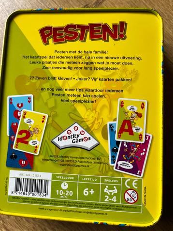 Pesten! Kaartspel - Identity Games beschikbaar voor biedingen