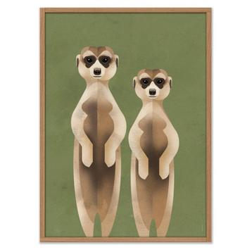 Kinderposter Poster Stokstaart 70 x 50 cm Dieter Braun beschikbaar voor biedingen