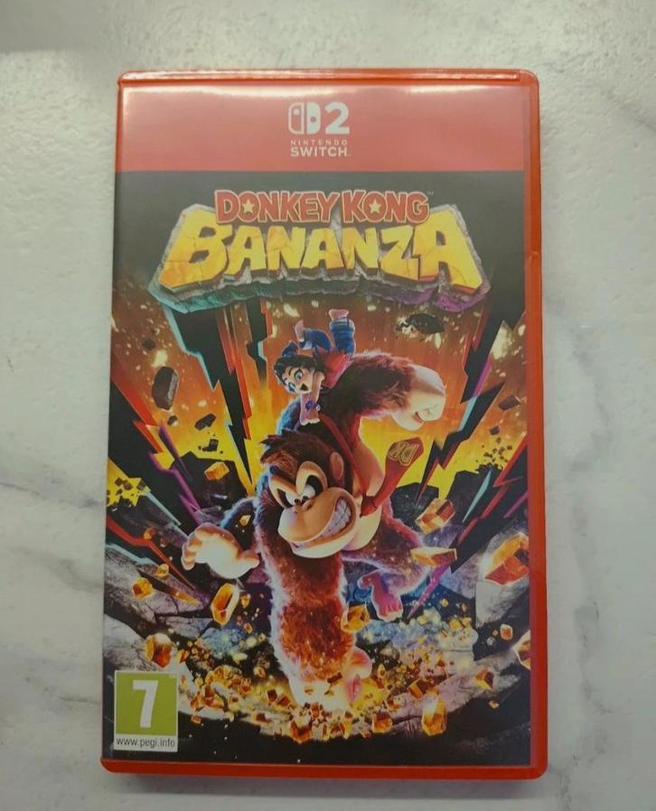 Te koop: Donkey Kong – Banana Switch game, Spelcomputers en Games, Games | Nintendo Switch, Zo goed als nieuw, Avontuur en Actie