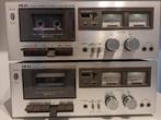 2X Akai CS-703D, Audio, Tv en Foto, Cassettedecks, Ophalen of Verzenden, Enkel, Akai, Tape counter