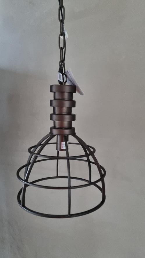 PTMD metalen hanglamp / draadlamp industrieel, Huis en Inrichting, Lampen | Hanglampen, Nieuw, Minder dan 50 cm, Metaal, Ophalen