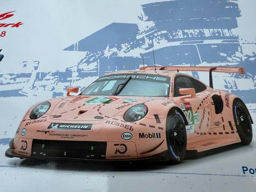1:18 Porsche 911 991 RSR #92 Winner LeMans 2018 Spark 18S393, Hobby en Vrije tijd, Modelauto's | 1:18, Nieuw, Auto, Overige merken