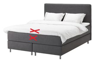 Ikea dunvik boxspring frame 200 x 160 