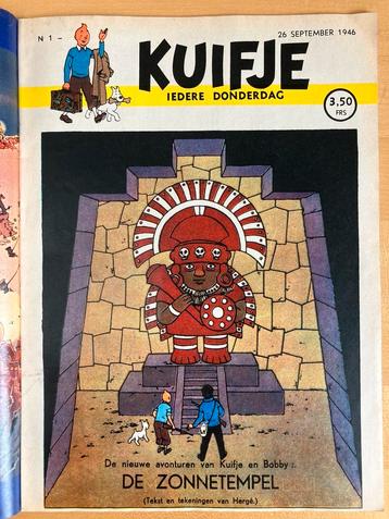 Kuifje weekblad nr. 1 (facsimile) in 30ste jubileumnr. beschikbaar voor biedingen