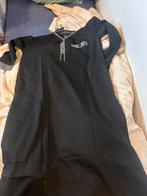 Zwarte Heren Thobe - Maat M, Kleding | Heren, Ophalen of Verzenden, Zo goed als nieuw, Zwart, Halswijdte 39/40 (M)