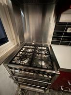 Smeg Gasfornuis met Oven - Rotterdam, Witgoed en Apparatuur, Fornuizen, Ophalen, Gebruikt, Grill, 4 kookzones