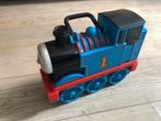 Thomas de trein opbergkoffer met 4 locomotieven, Kinderen en Baby's, Speelgoed | Thomas de Trein, Zo goed als nieuw, Ophalen