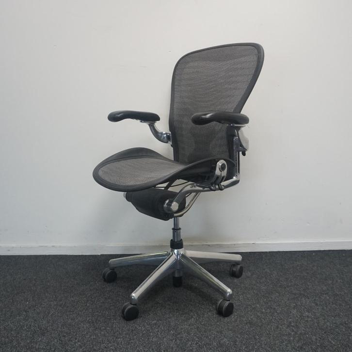 Herman Miller Aeron type C Bureaustoelen | Ergonomisch, Huis en Inrichting, Bureaustoelen, Gebruikt, Bureaustoel, Overige kleuren