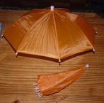 Oranje hoofd paraplu, Nieuw, Ophalen of Verzenden, Feestartikel, Oranje of Koningsdag