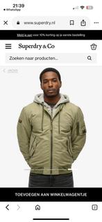 Superdry Military MA1 bomberjack maat M, Maat 48/50 (M), Nieuw, Ophalen of Verzenden, Groen