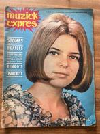 Muziek Expres no 113 mei 1965 met Mick Jagger middenposter, Ophalen of Verzenden, 1960 tot 1980, Nederland, Tijdschrift
