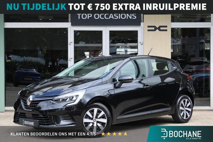 Renault Clio 1.0 TCe 90 Equilibre Navigatiesysteem | All Sea, Auto's, Renault, Bedrijf, Te koop, Clio, ABS, Airbags, Airconditioning