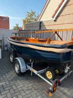 Klassieke houten sloep, Ophalen, 10 tot 30 pk, Binnenboordmotor, 6 meter of meer