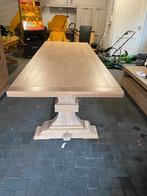Kloostertafel blank eiken, Huis en Inrichting, Tafels | Eettafels, Ophalen, 100 tot 150 cm, 200 cm of meer, Zo goed als nieuw