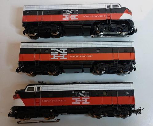 Märklin 3062/4062 Drie Delige F7 New Haven set *NIEUW*, Hobby en Vrije tijd, Modeltreinen | H0, Nieuw, Wisselstroom, Märklin, Analoog