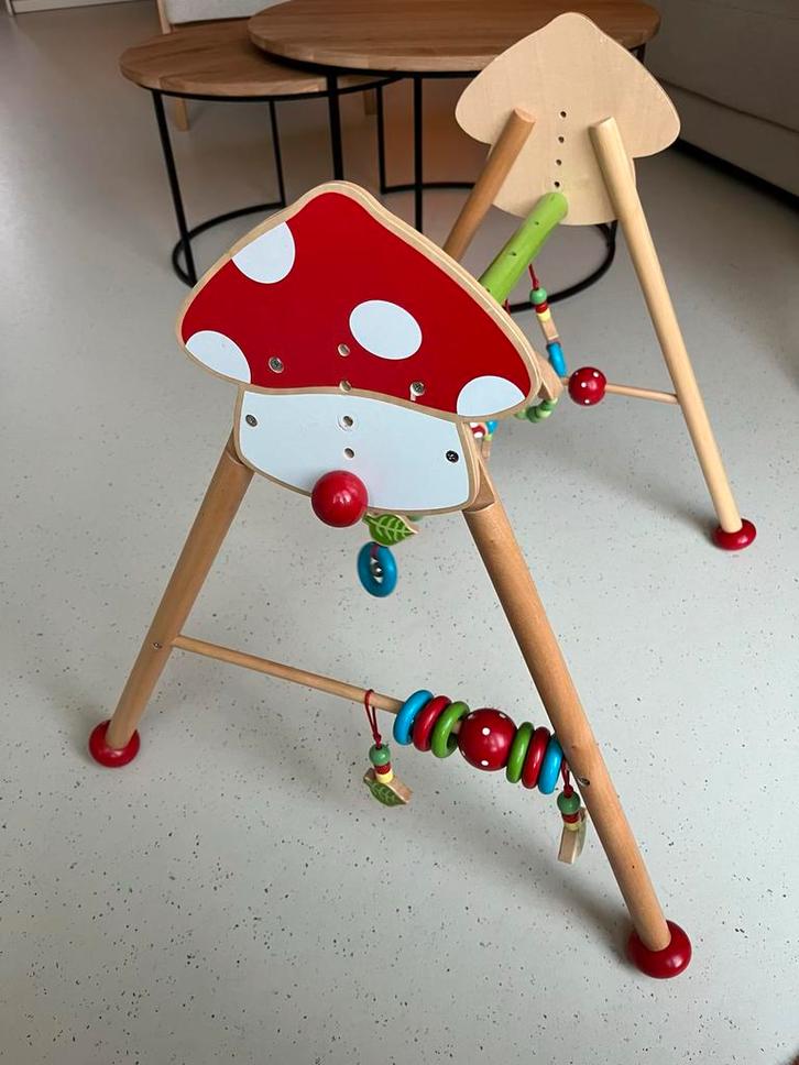 Babygym paddenstoelmotief, Kinderen en Baby's, Speelgoed | Babyspeelgoed, Gebruikt, Babygym, Ophalen of Verzenden
