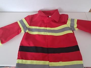 Brandweerjas kind, maat 104/110 beschikbaar voor biedingen